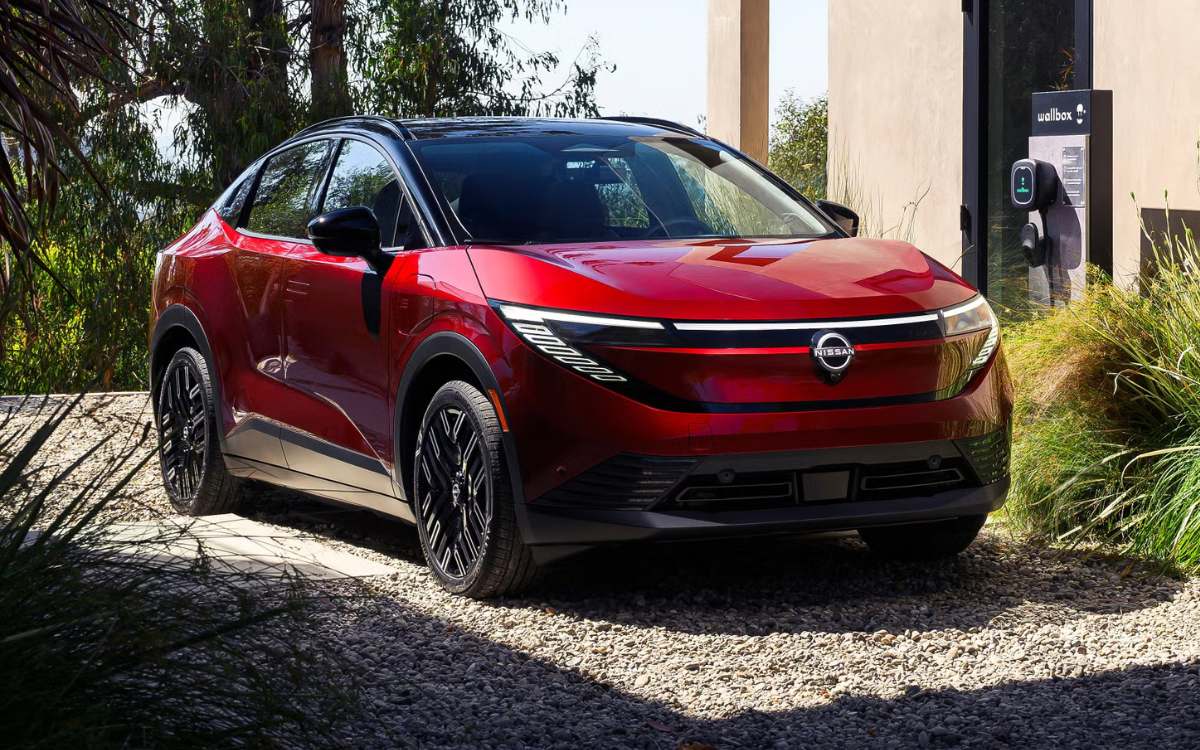 Nissan Leaf Advance 52 KWh rød elbil